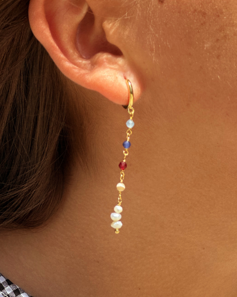 Cala Tortuga Pearl Earrings