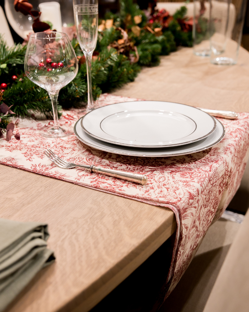 Camino de mesa Toile de jouy