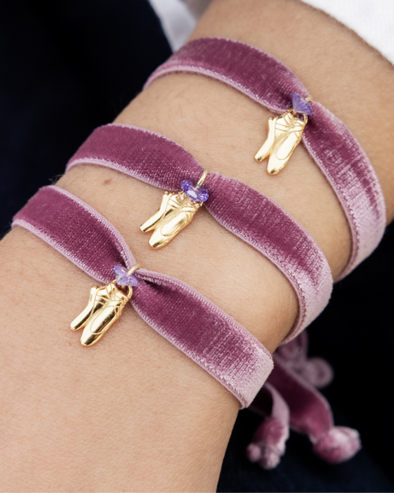 Pulsera Velvet "Bailarina"