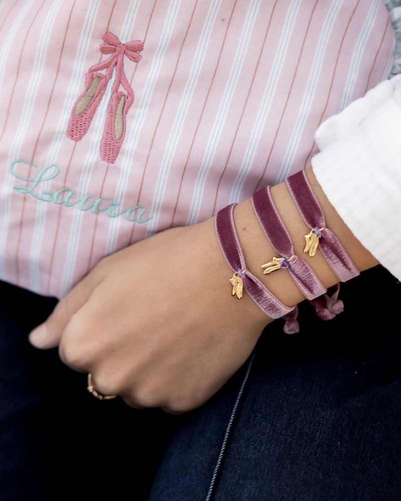 Pulsera Velvet "Bailarina"