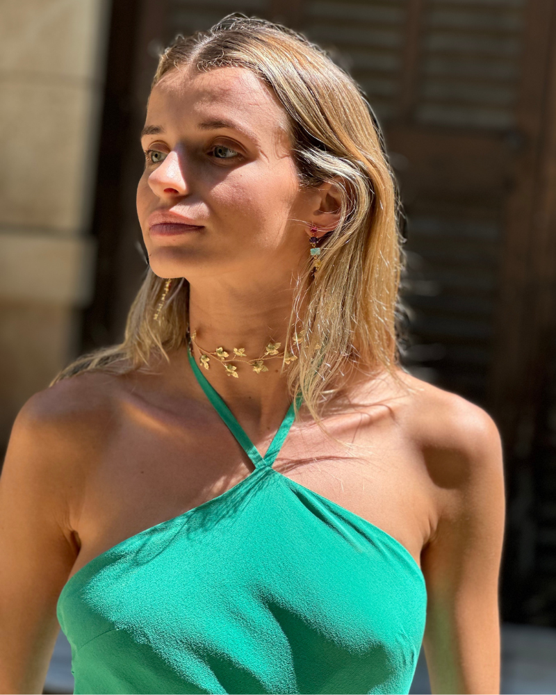 Chocker hojas
