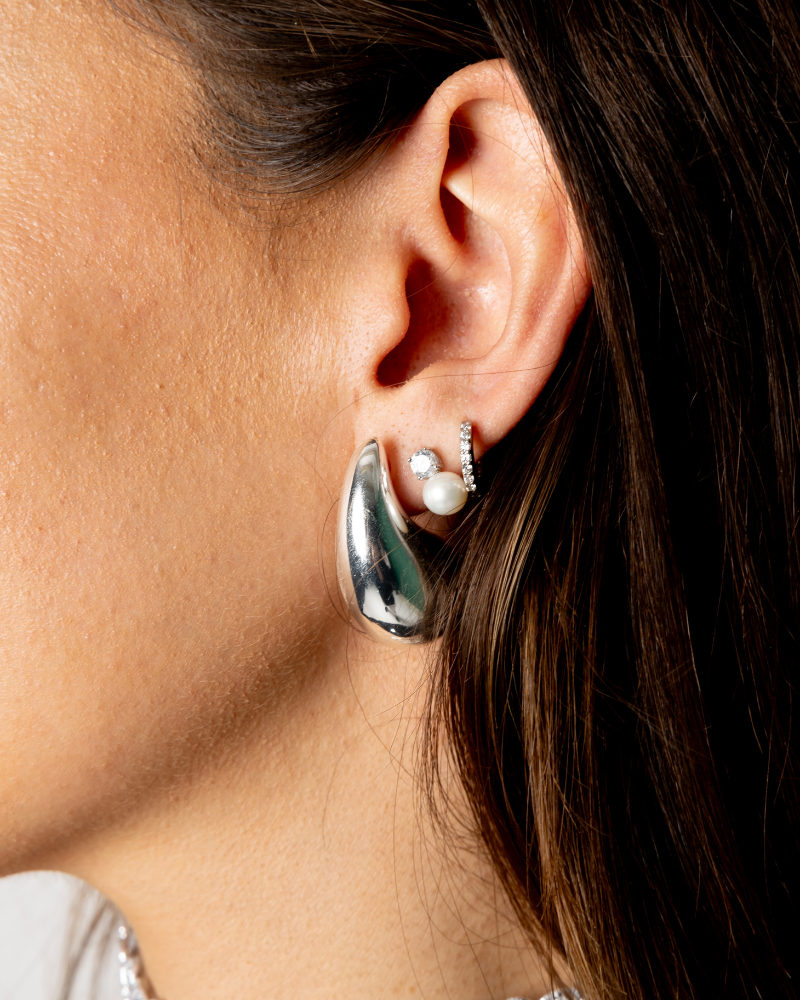 Pendientes Old Money Silver