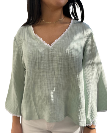 Camisa Verde Menta