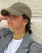 Choker Classic Golden Crochet