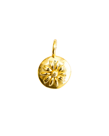 Round Daisy Charm