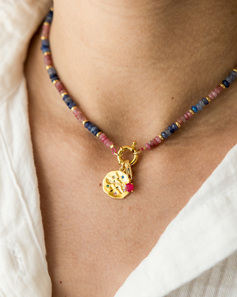 Charm plaquita Mamá martelé