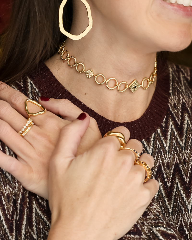 Chocker Blue Valentina