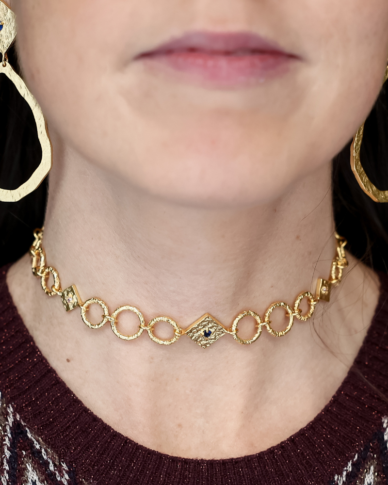 Chocker Blue Valentina