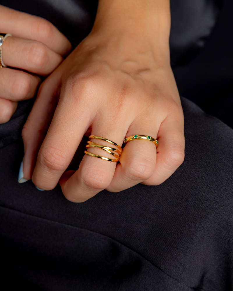 Anillo mini circonitas