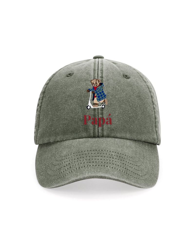 Gorra personalizada Oso Patinete