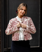 Toile de Jouy Garnet Jacket
