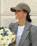 Choker Classic Golden Crochet