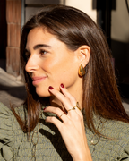Pendientes Croissant