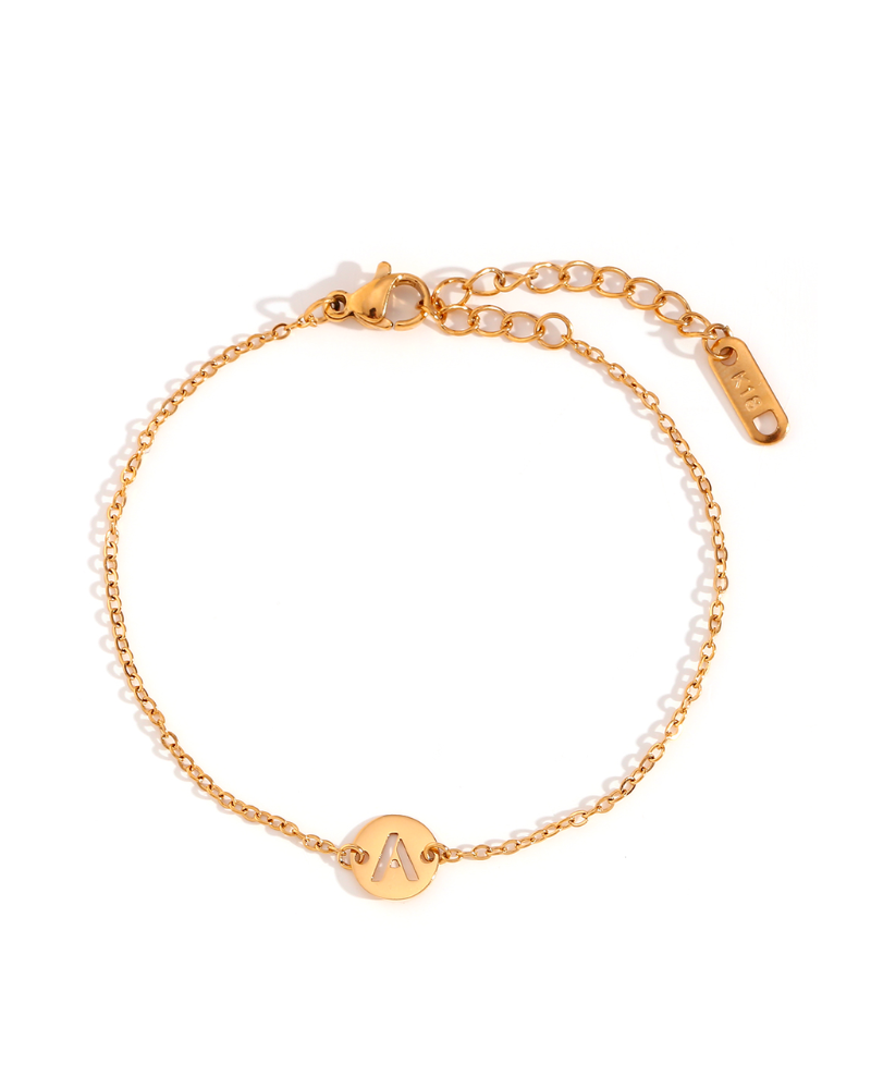 Pulsera inicial acero