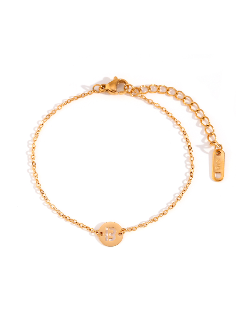 Pulsera inicial acero
