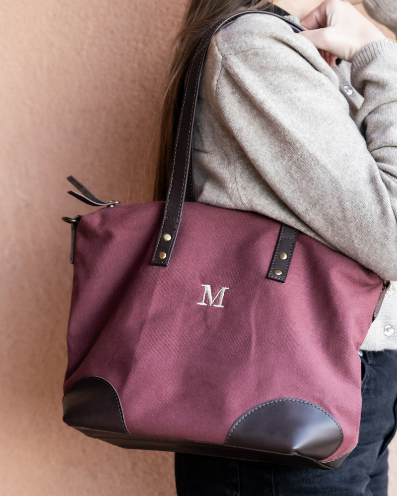 Bolso Federica mini Granate