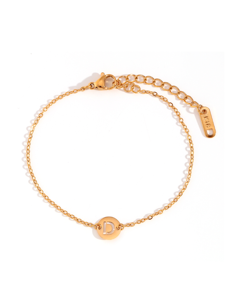 Pulsera inicial acero