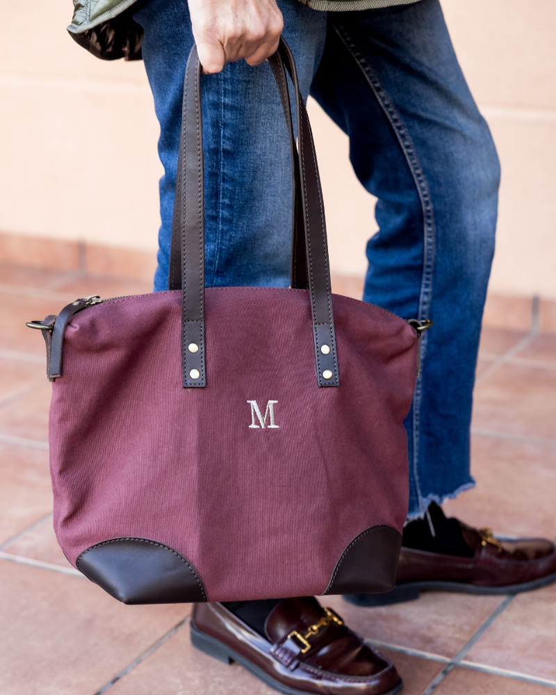 Bolso Federica mini Granate