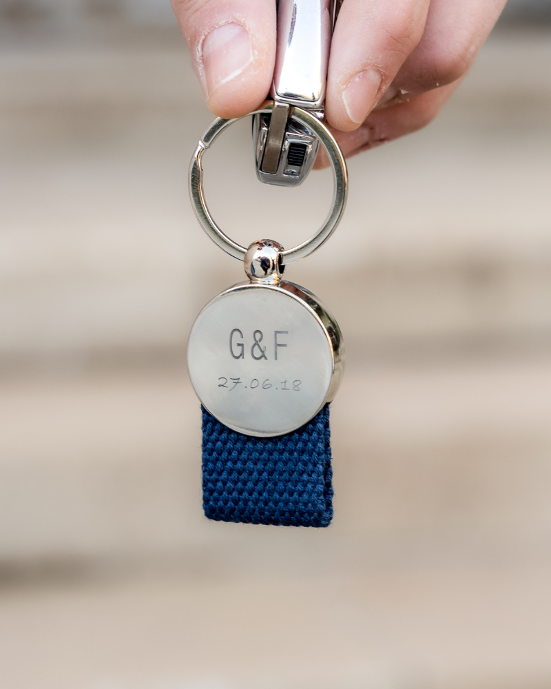 Llavero personalizado grabado
