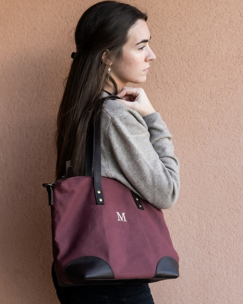Bolso Federica mini Granate