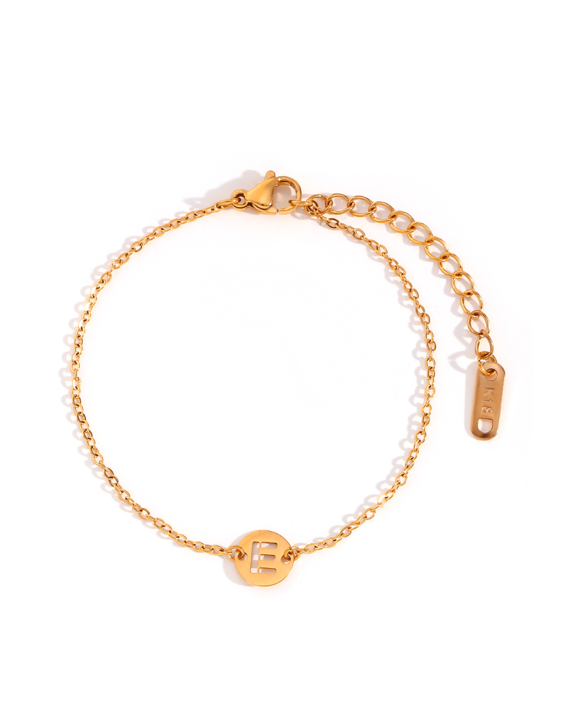 Pulsera inicial acero