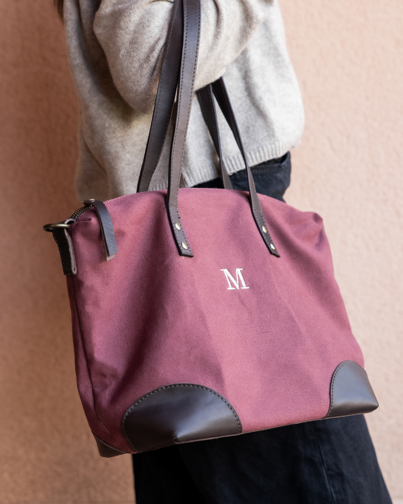 Bolso Federica mini Granate