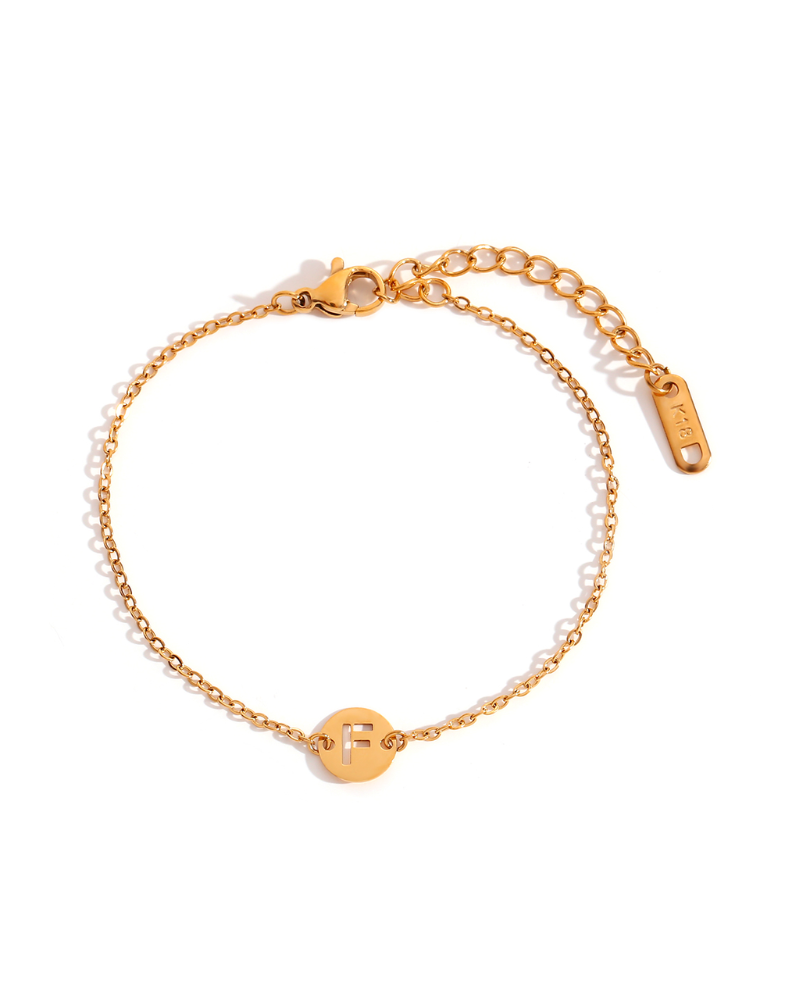 Pulsera inicial acero