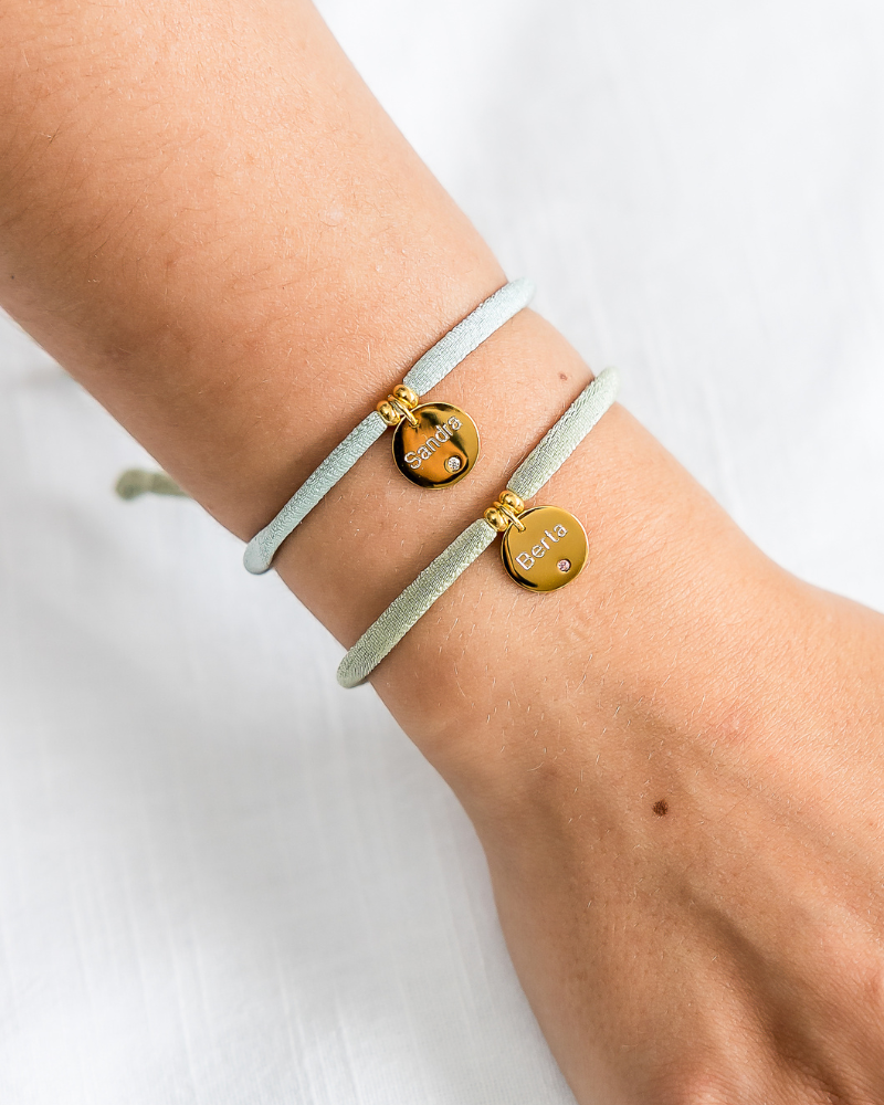 Pulsera memories personalizada circonita