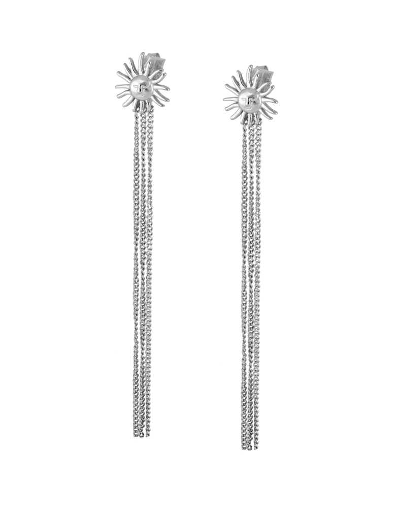 Sunny Silver Earrings