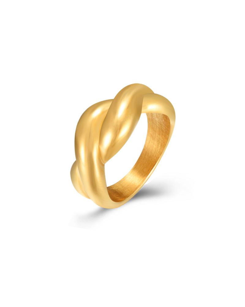 Anillo Trenza Gruesa