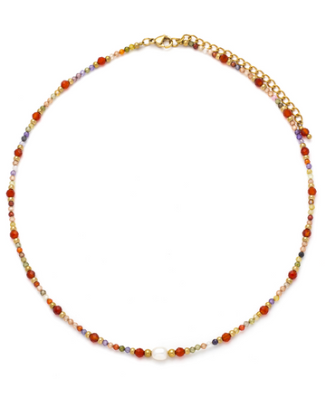 Classic sunset necklace