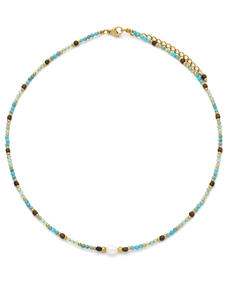 Sunset classic Blue necklace