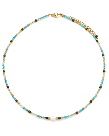 Sunset classic Blue necklace