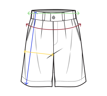 Guía de tallas para Bermuda
