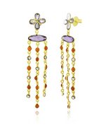 Pendientes Flower Drop
