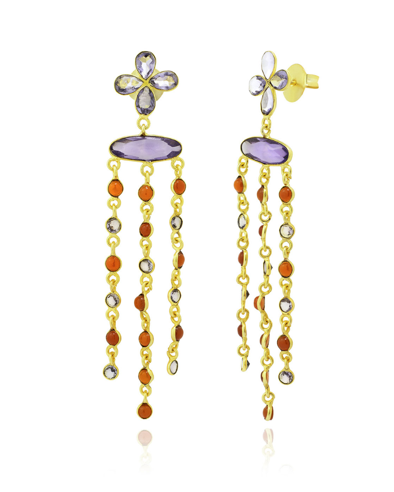 Pendientes Flower Drop