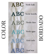 Bola de Navidad vichy verde