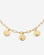 Collar Personalizado Plaquitas circonita