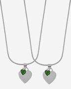 Collar Love Engraved Silver
