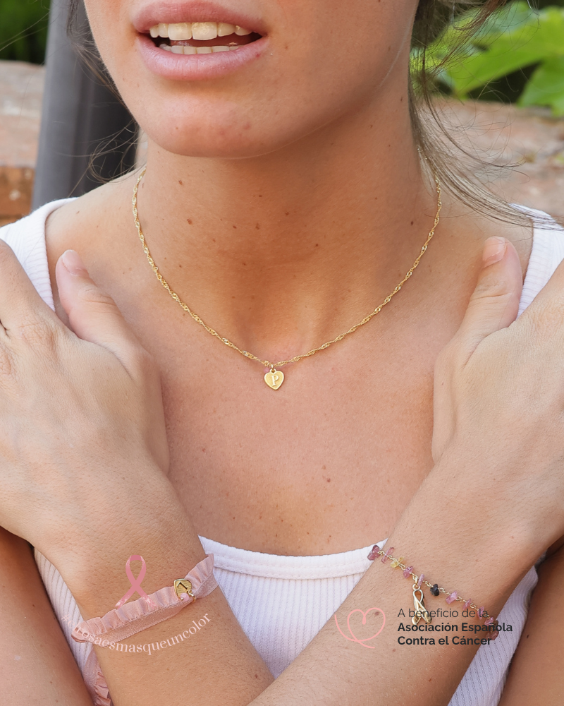 Collar Pink Heart