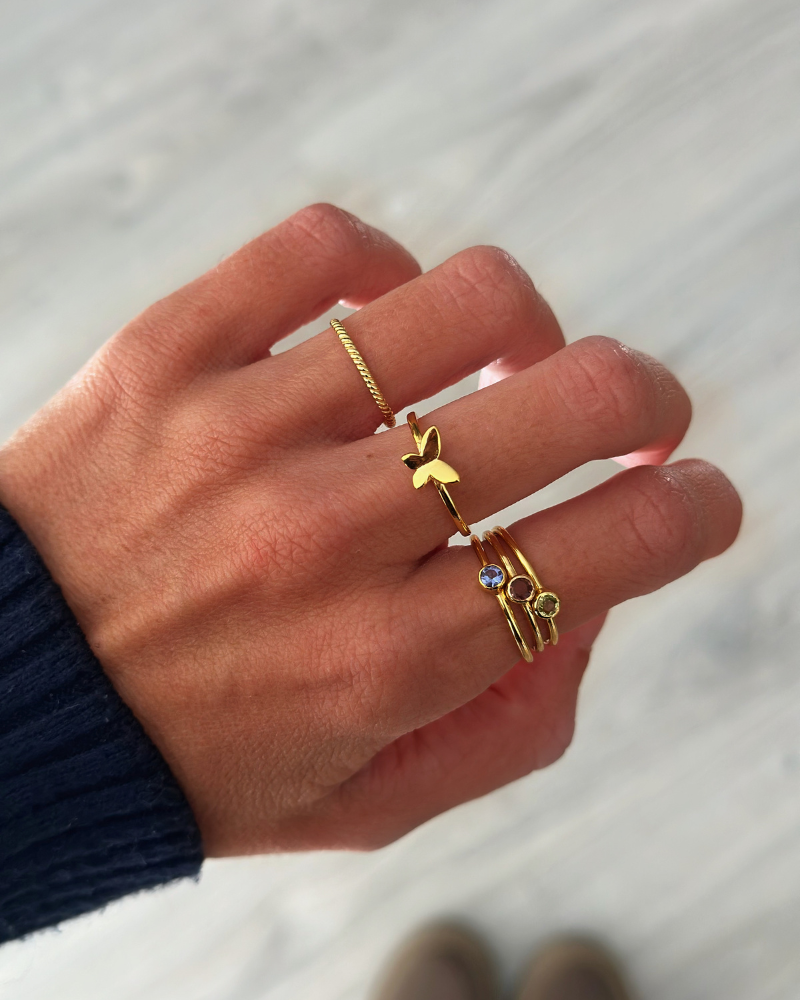 Anillo mini circonita