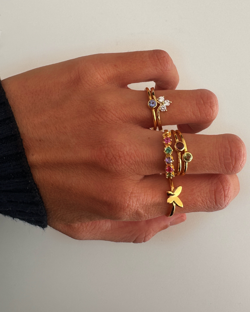 Anillo mini circonita