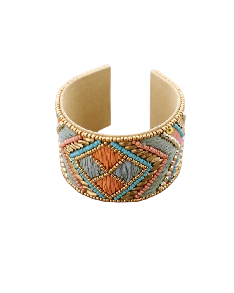 Brazalete India Turquesa