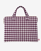 Personalized Vichy wine case with handles