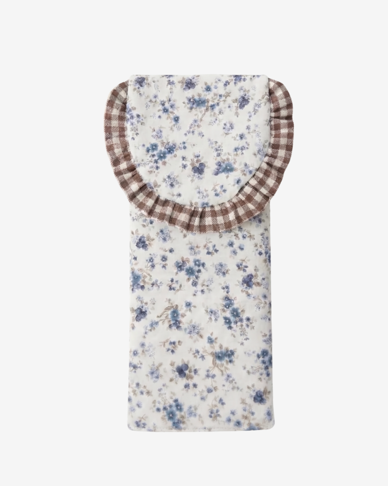 Funda de plancha de pelo Vichy brown