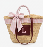 Capazo Pink stripes