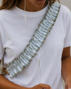 Roma Phone Strap – Blue & Green Stripes