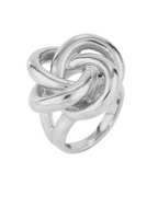 Anillo lazo grueso Silver