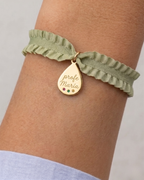 Pulsera rizo Personalizable gota multicolor