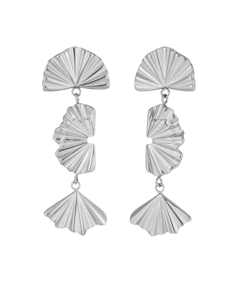 Pendientes Dalia acero Silver